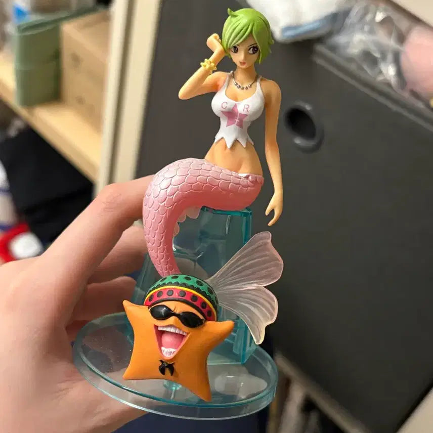 [BUNJANG] Kaimi Papa Gu Classic Figure + Merry-Go-Round Figure / 케이미 파파구 고전 피규어+메리호 피규어