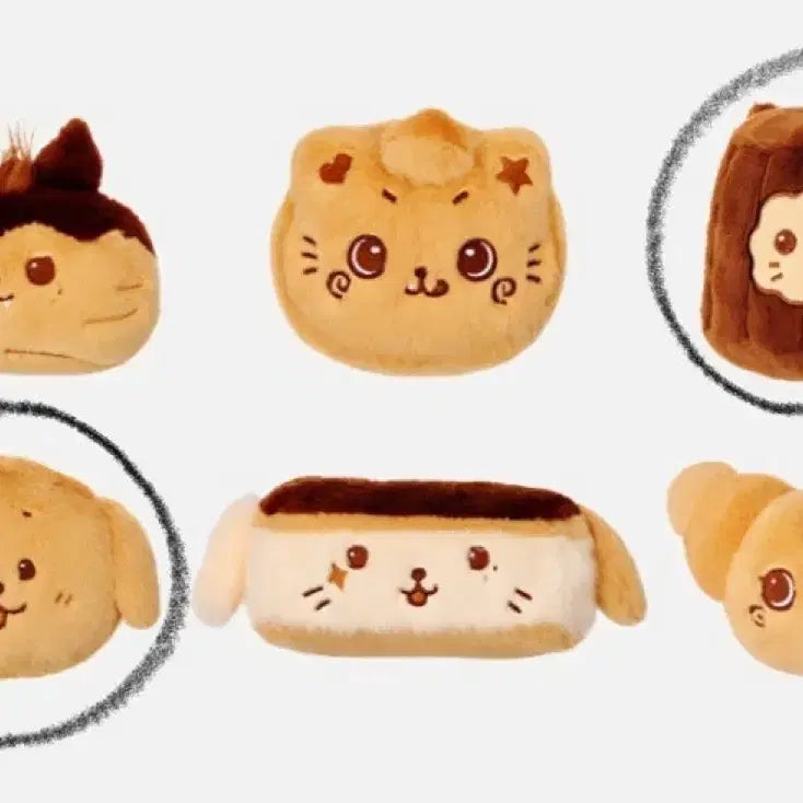 [BUNJANG] Wish Bakery Wish Doll Bubble Cat &amp; Dangtriever / 위시 베이커리 베이커리 위시돌 버블냥 댕트리버