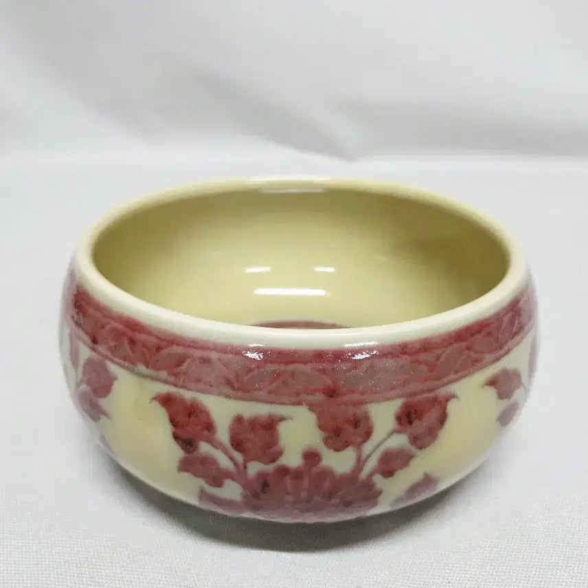 [BUNJANG] Chinese Porcelain Glazed Red Bowl with Xuande Mark / 중국도자기 유리홍 완