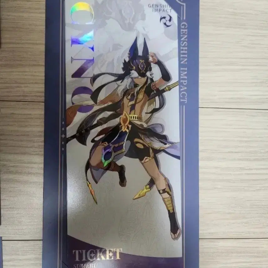 [BUNJANG] Genshin Impact PC Lounge Cyno Special Ticket / 원신 pc라운지 사이노 특전 티켓