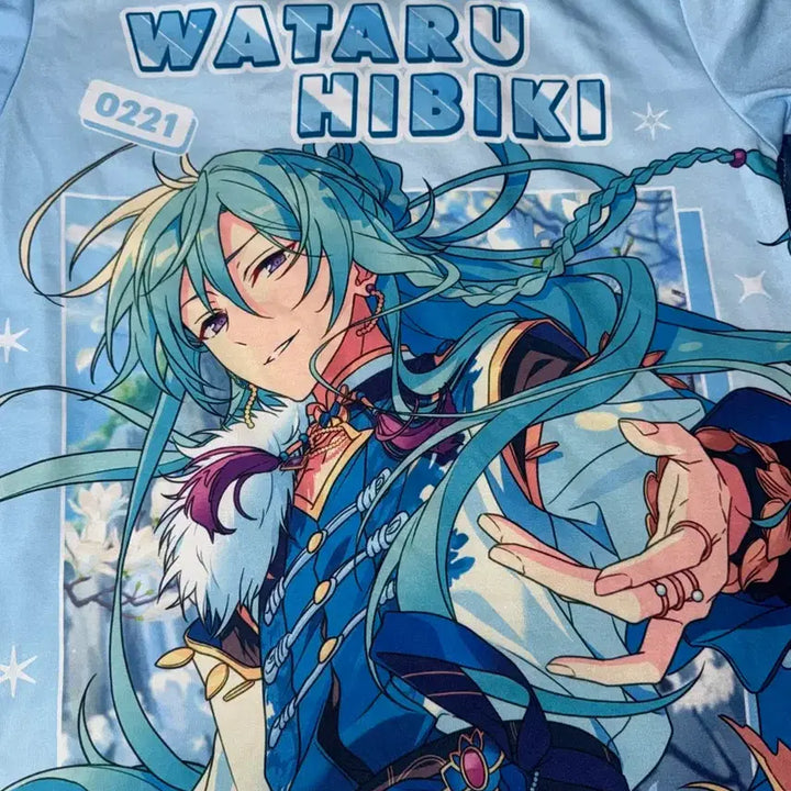 [BUNJANG] Ensemble Stars Hibiki Wataru Full Graphic T-Shirt Vol. 2 / 앙스타 히비키 와타루 풀그티 풀그래픽티셔츠 2탄