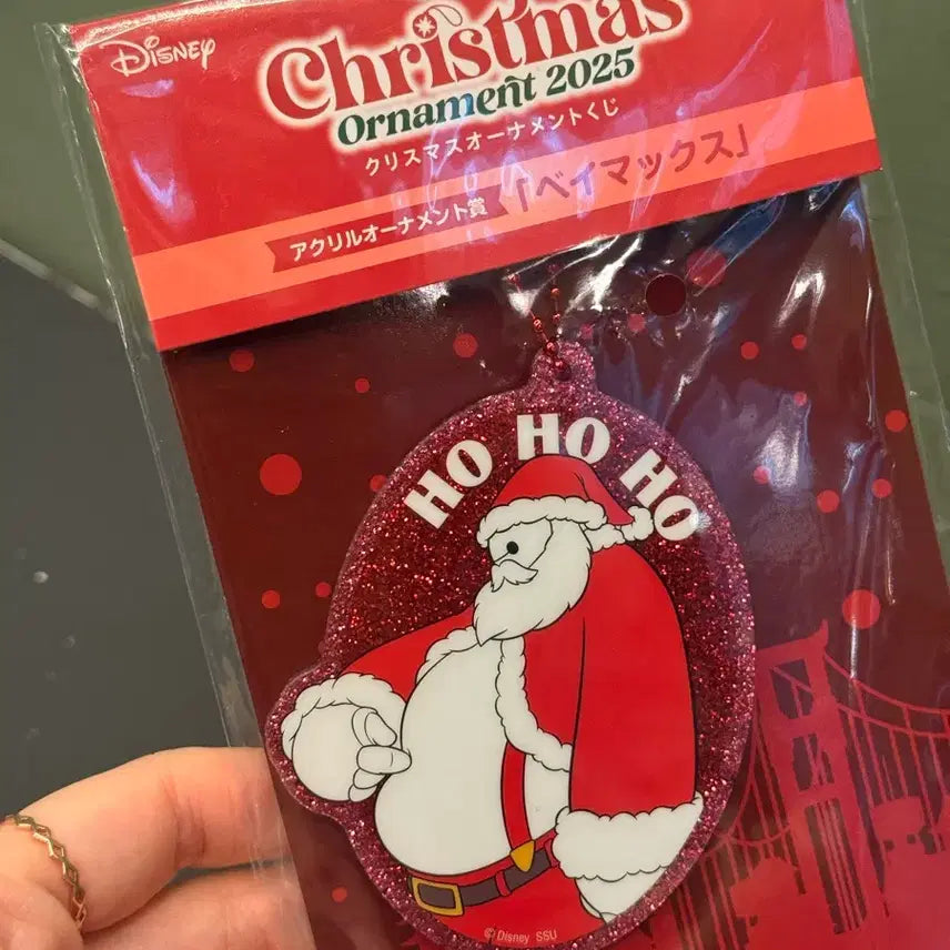 [BUNJANG] Disney 2025 Christmas Baymax Acrylic Ornament / 디즈니 크리스마스 오너먼트 2025 베이맥스 아크릴