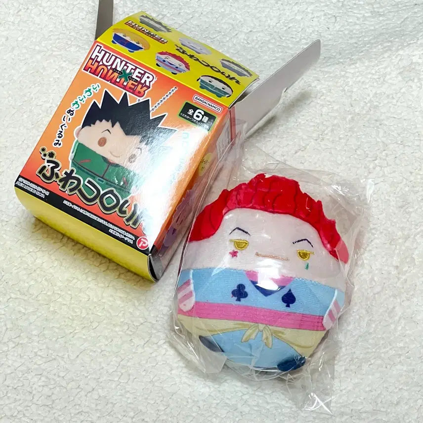 [BUNJANG] Hunter x Hunter Hisoka Nuigurumi Plush / 헌터헌터 후와코로링1탄 히소카 누이 인형