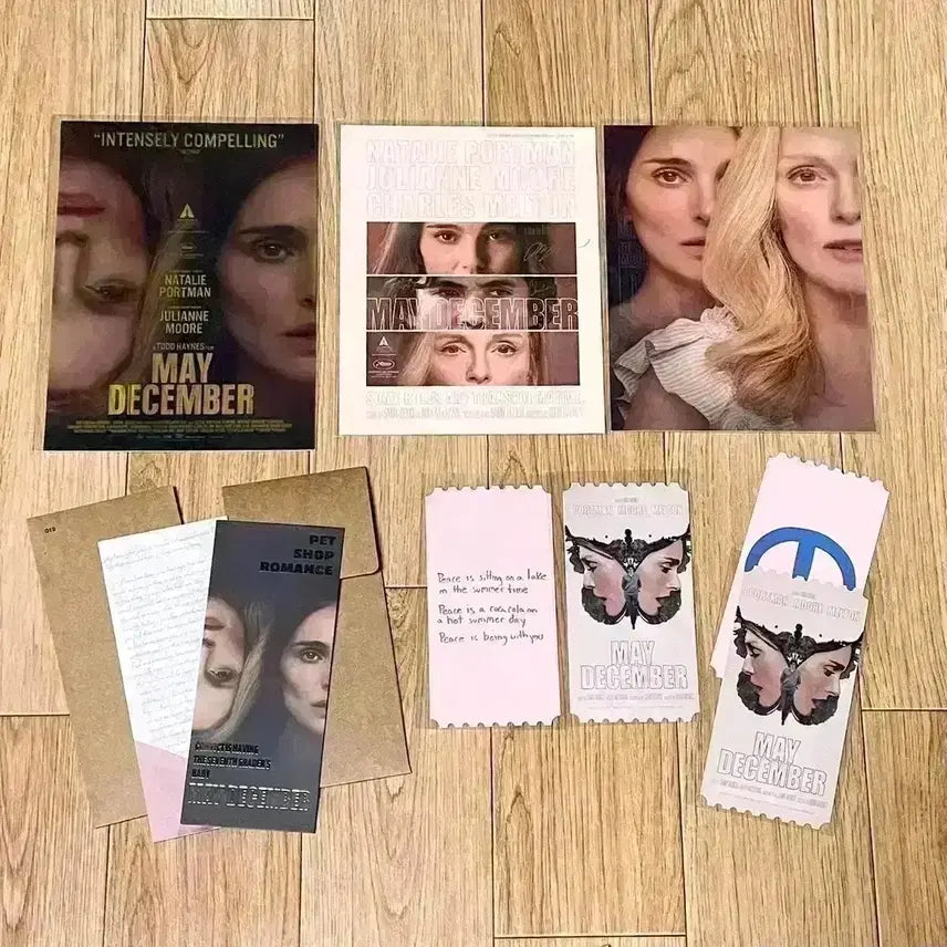 [BUNJANG] May December Artist Badge, Poster, Art Card, Original Ticket / 메이디셈버 아티스트 뱃지 포스터 아트카드 TTT 오리지널티켓 오티
