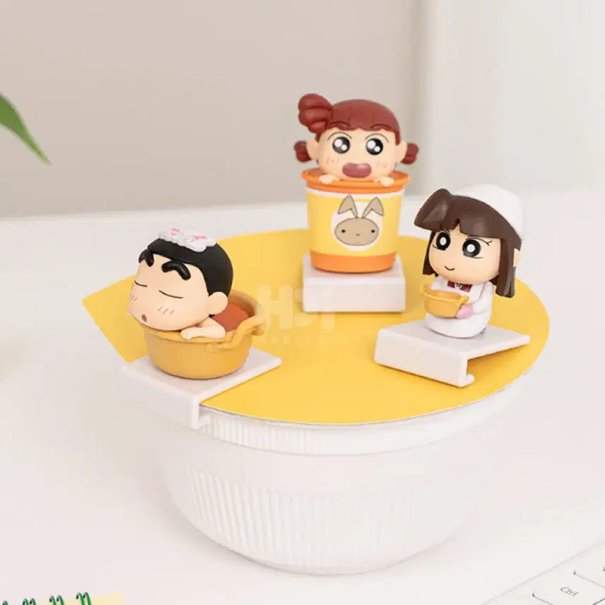 [BUNJANG] Shin-chan (Crayon Shin-chan) Noodle Stopper Figure - Kazama / [미개봉] 짱구 라면 스토퍼 피규어 훈이
