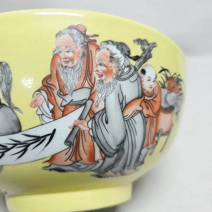 [BUNJANG] Chinese Porcelain Vase with Enamel Painting / 중국도자기 분채 완