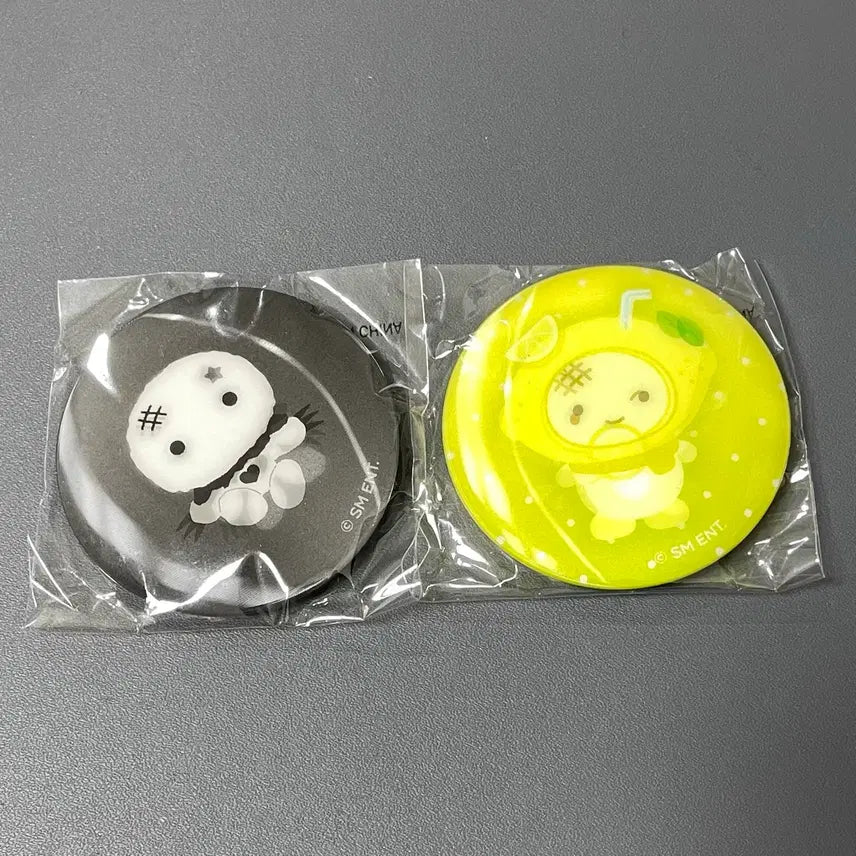 [BUNJANG] Aespa Lemonade Pop-up Random Gacha Lenticular Pin Button Bundle / 에스파 레모네이드 팝업 랜덤 가챠 렌티큘러 핀버튼 뭉탱이