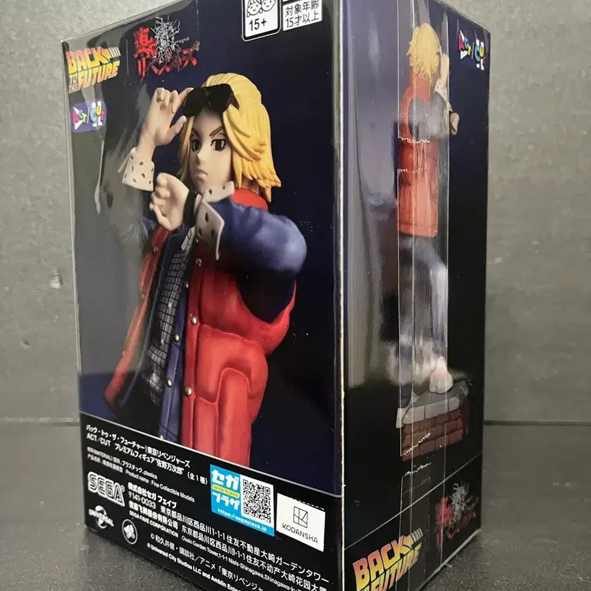 [SOLD OUT] 미개봉 세가 도리벤 사노만지로 피규어 마이키 피규어 백투더퓨처 피규어