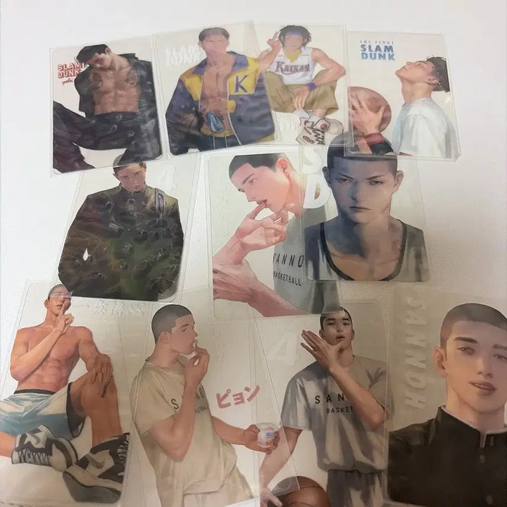 [BUNJANG] Slam Dunk Mountain High School San Wang Hainan Unofficial Photocard Bundle Set / 슬램덩크 농바님 북산 산왕 해남 비공굿 포카 포토카드 일괄