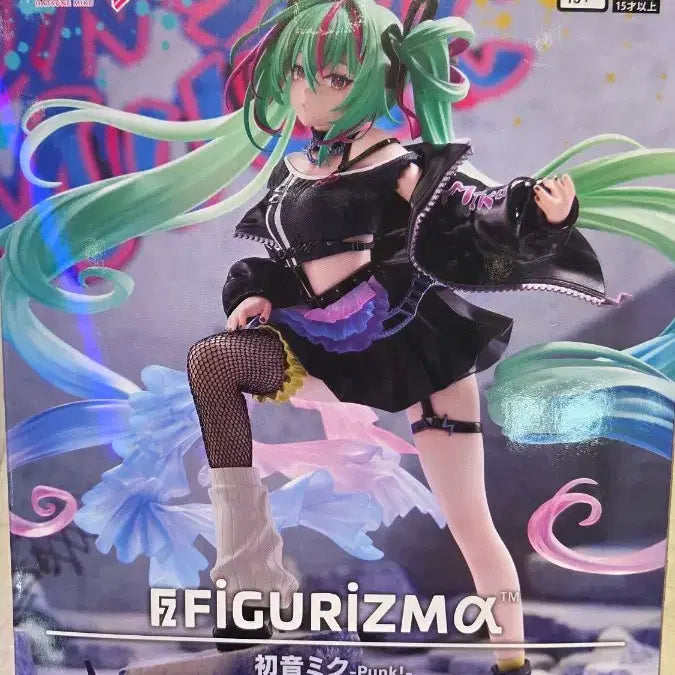 [BUNJANG] Sega Figure-rise Standard Hatsune Miku Punk Version Figure / 세가 피규어라이즈 스탠다드 하츠네 미쿠 Punk!