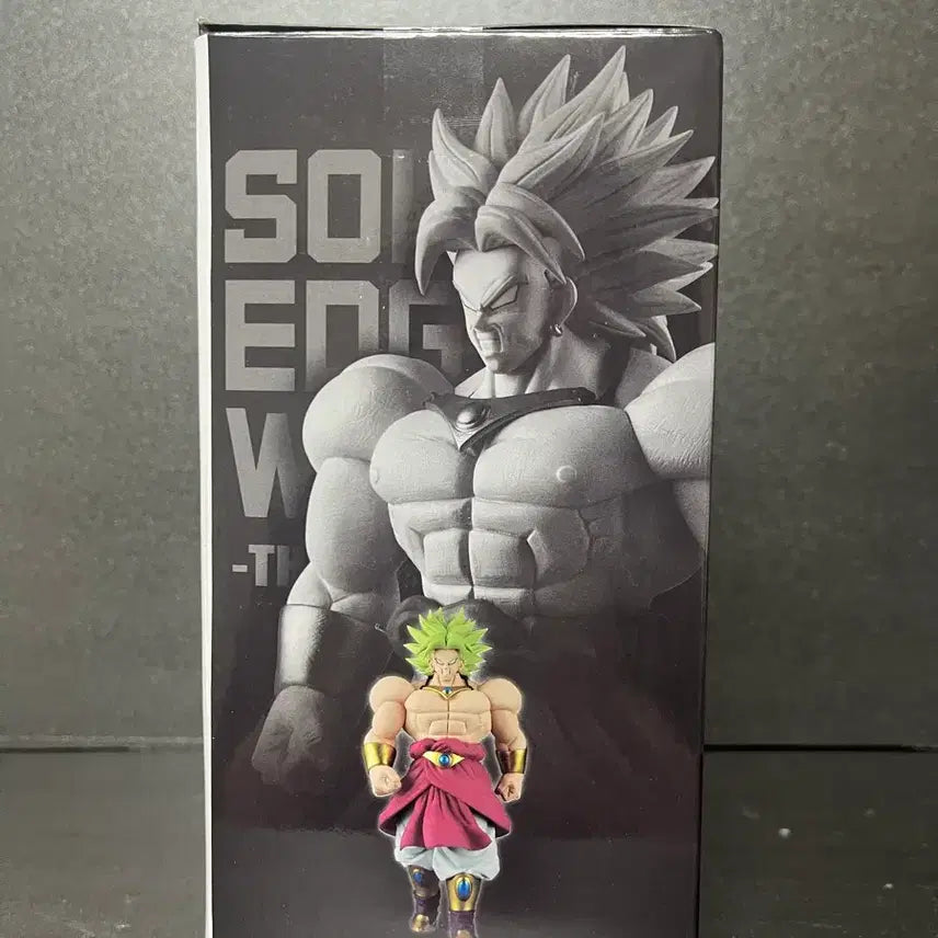[BUNJANG] Dragon Ball Broly Solid Edge Figure (Sealed) / 미개봉 드래곤볼 브로리 피규어 브로리솔리드엣지 피규어