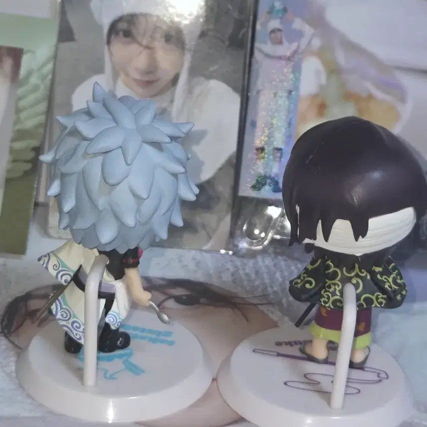 [BUNJANG] Gintama Chibi큥 Figures Sakata Gintoki Takasugi Shinsuke / 은혼 치비큥 피규어 타카스기신스케 진선조 양이조 가챠