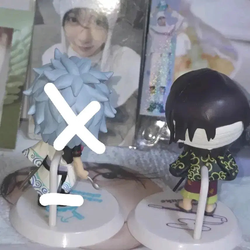 [BUNJANG] Gintama Chibi큥 Figures Sakata Gintoki Takasugi Shinsuke / 은혼 치비큥 피규어 타카스기신스케 진선조 양이조 가챠