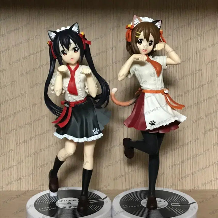 [BUNJANG] K-On! Azusa Yui Maid Figure Bundle Set / 케이온 아즈사 유이 피규어 일괄 판매