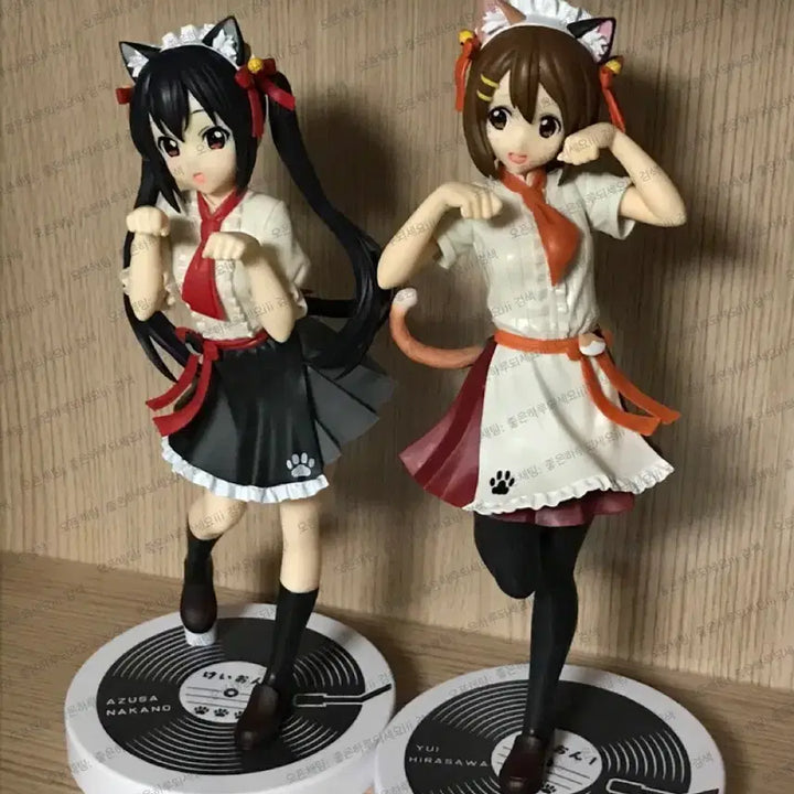 [BUNJANG] K-On! Azusa Yui Maid Figure Bundle Set / 케이온 아즈사 유이 피규어 일괄 판매