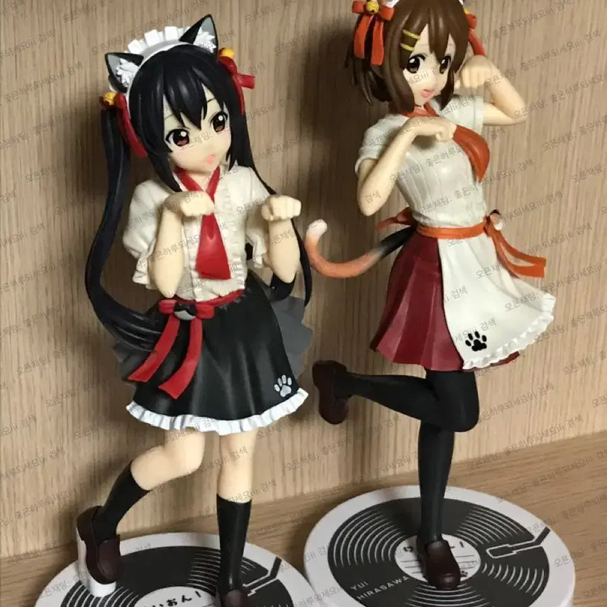 [BUNJANG] K-On! Azusa Yui Maid Figure Bundle Set / 케이온 아즈사 유이 피규어 일괄 판매