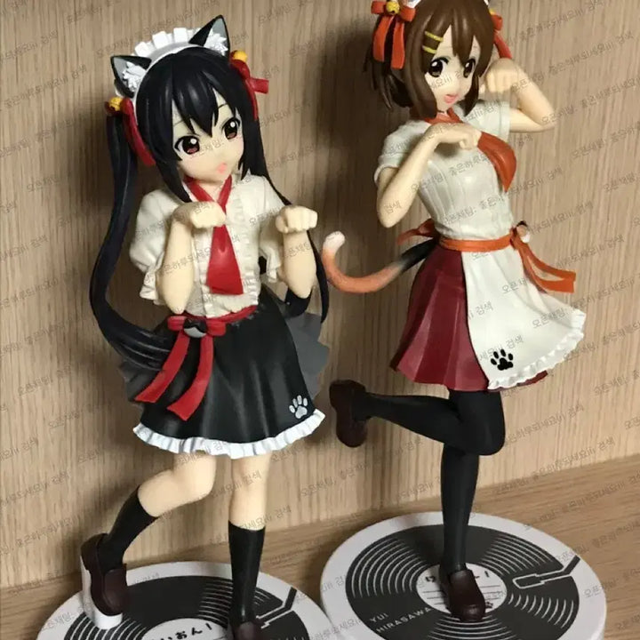 [BUNJANG] K-On! Azusa Yui Maid Figure Bundle Set / 케이온 아즈사 유이 피규어 일괄 판매