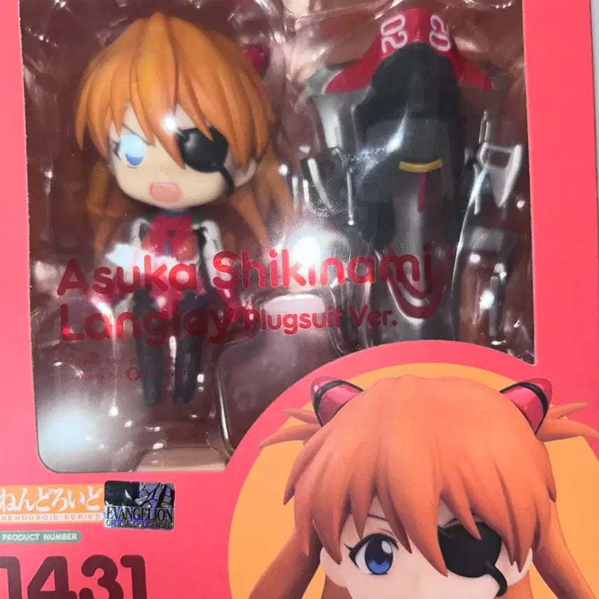 [BUNJANG] Evangelion Asuka Nendoroid Figure / 에반게리온 아스카 넨도로이드 넨도