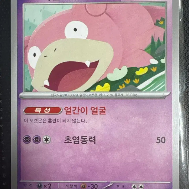 [BUNJANG] Pokemon Card Slowpoke Promo / 포켓몬카드 야돈 프로모
