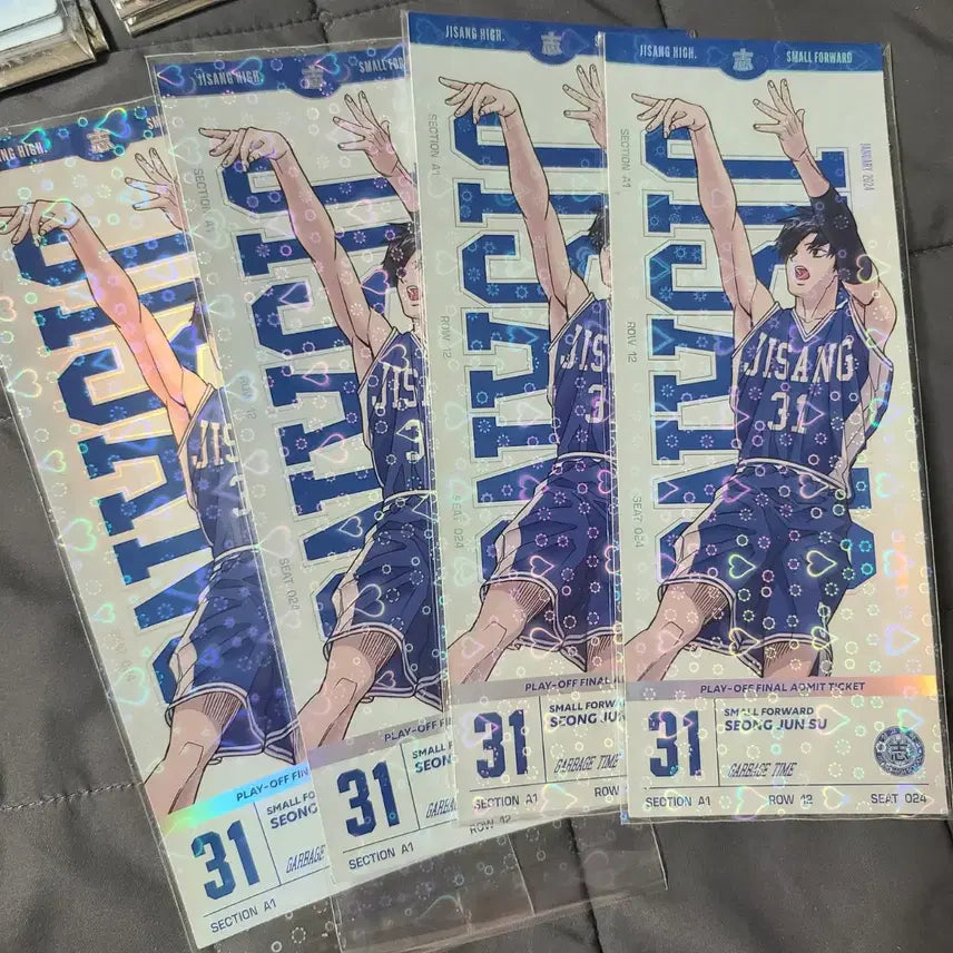 [BUNJANG] Garbage Time Pop-Up 1st Edition Sungjunsu Player Ticket / 가비지타임 팝업 1차 성준수 선수티켓