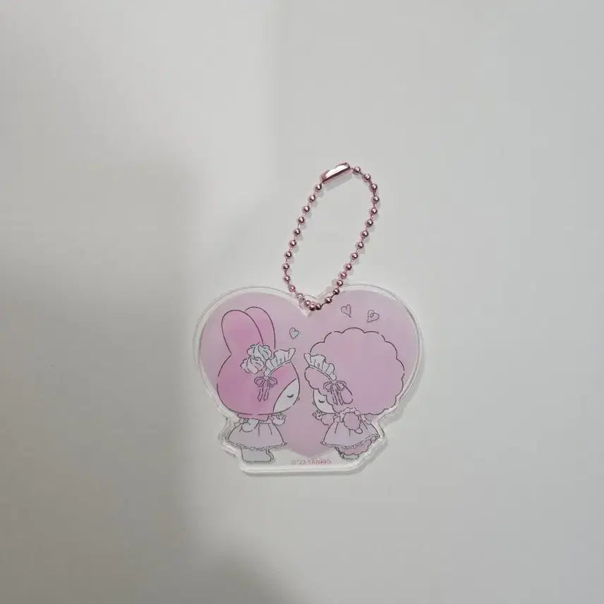 [BUNJANG] Sanrio My Melody Meringue Keyring / 산리오 피아노 마이멜로디 머랭 키링