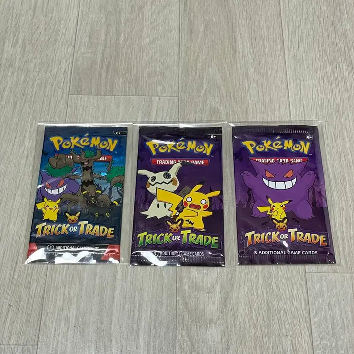 [BUNJANG] Pokemon TCG Trick or Trade 3-Type Set (Sealed) / 포켓몬카드 트릭오어트레이드 3종 세트 미개봉 팩