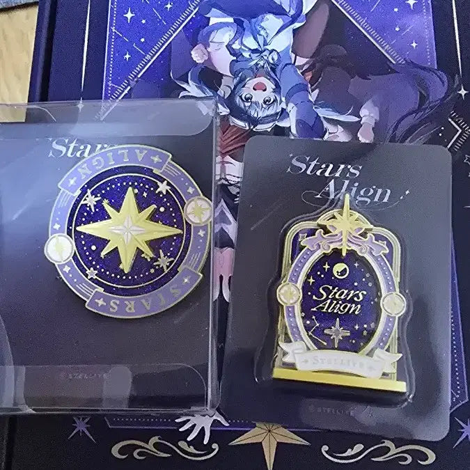 [BUNJANG] Stars Align Hinata Rize Shiro Acrylic Mood Lamp Bundle Set / 스타즈 얼라인 히나 리제 시로