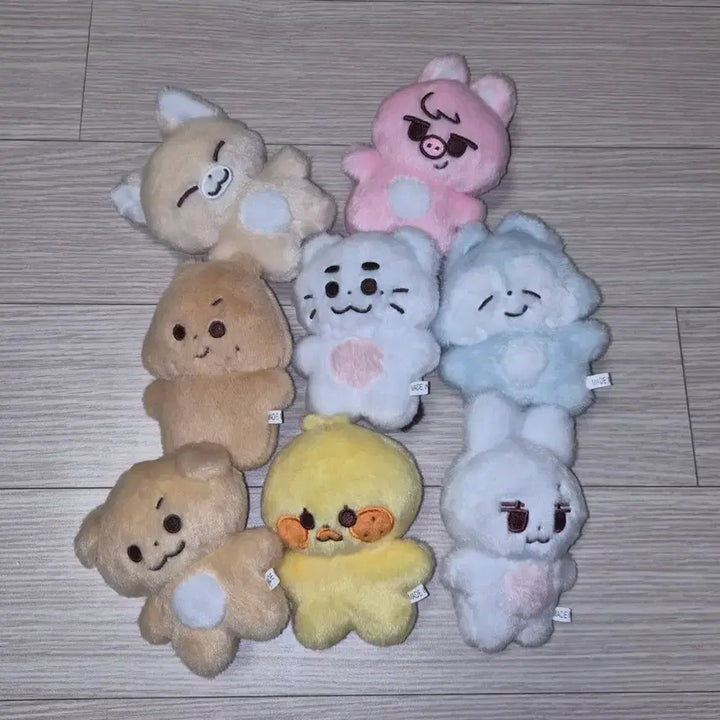 [BUNJANG] Stray Kids Saltyz 10cm Plush Bundle Set / 스트레이키즈 스키즈 인형 솔티즈 10cm straykids 솜깅 일괄판매