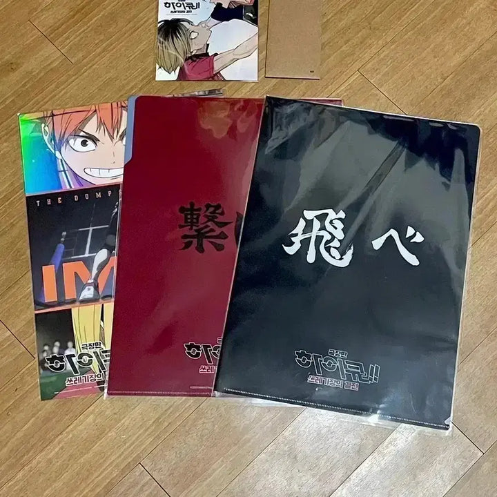 [BUNJANG] Haikyuu!! The Dumpster Battle A3 Poster Holder / 하이큐 A3 포스터 파일 L홀더 아이맥스TTT IMAX극장판쓰레기장의결전