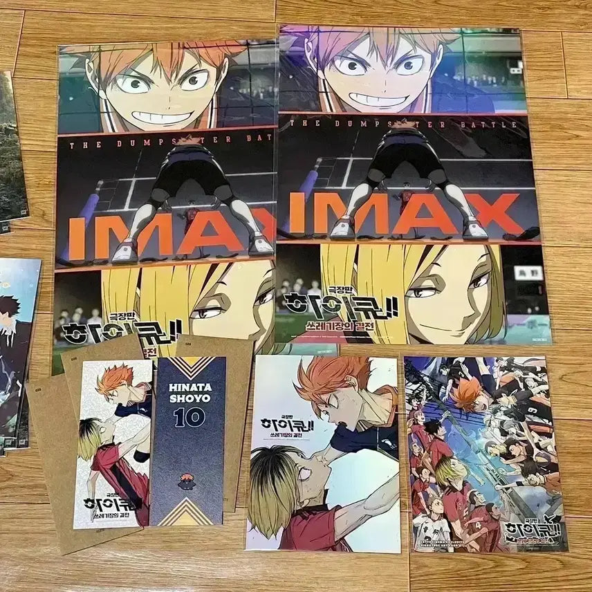 [BUNJANG] Haikyuu!! The Dumpster Battle A3 Poster Holder / 하이큐 A3 포스터 파일 L홀더 아이맥스TTT IMAX극장판쓰레기장의결전