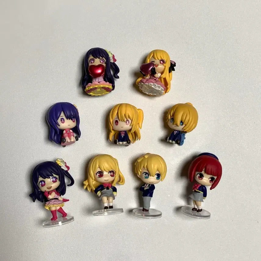 [BUNJANG] Oshi no Ko Gacha 9-Piece Bundle Set / (일괄)최애의 아이 가챠 9종