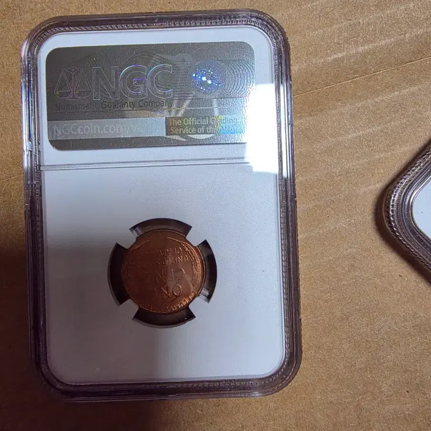 [BUNJANG] 1955 Lincoln Wheat Cent Coin (MS65 RD) / 1955년MS65 D