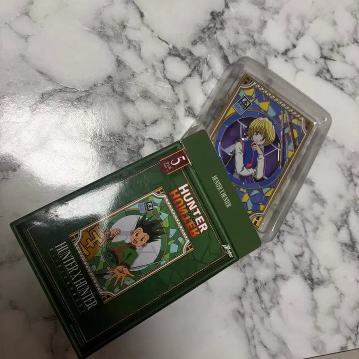 [BUNJANG] Hunter x Hunter Kurapika Glass Card / 헌터헌터 글라스 카드 크라피카