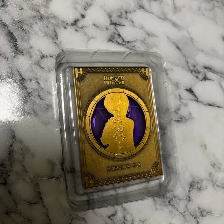 [BUNJANG] Hunter x Hunter Kurapika Glass Card / 헌터헌터 글라스 카드 크라피카