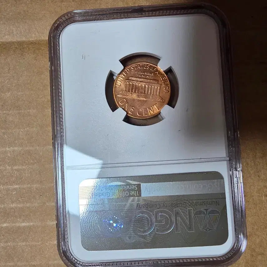 [BUNJANG] 1961 Lincoln Cent MS 65 RD (NGC Graded) / 1962년65RD