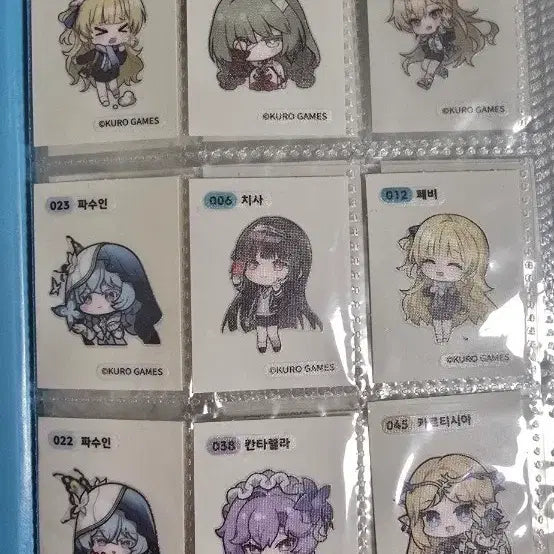 [SOLD OUT] 명조 띠부씰 35장+gs25 콜렉터북 일괄로 팝니다