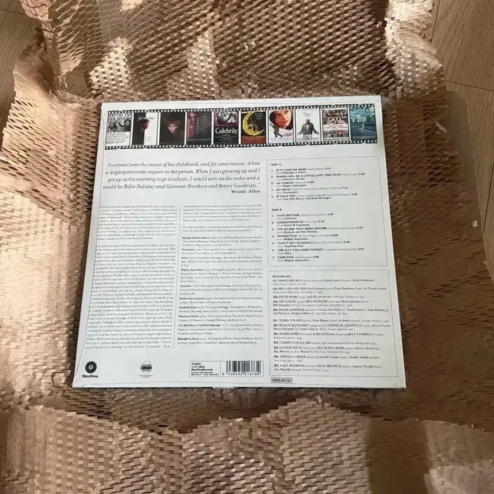 [BUNJANG] Woody Allen Midnight in Paris OST Limited Edition Vinyl LP / 우디앨런 영화음악 LP 엘피 바이닐 미드나잇인파리 OST사운드트랙 한정반