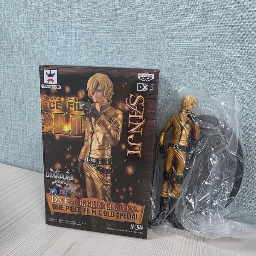 [BUNJANG] Limited Edition Banpresto DXF One Piece Film Gold Special Sanji Figure / 한정판 반프레스토 DXF 원피스 필름 골드 스페셜 상디 피규어