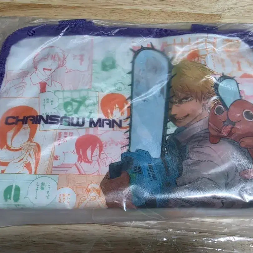 [BUNJANG] Chainsaw Man Denji Arc Jump Shop Original Art Multi-Bag (Sealed) / 체인소맨 레제편 점프샵 원화 멀티백 미개봉