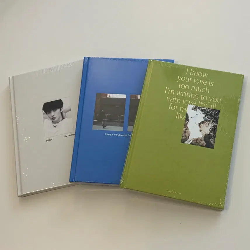 [BUNJANG] NCT Mark Solo Album Photobook The Firststep Bundle Set (Sealed) / 미개봉,일괄)엔시티 마크 솔로앨범 포토북 The firstfruit
