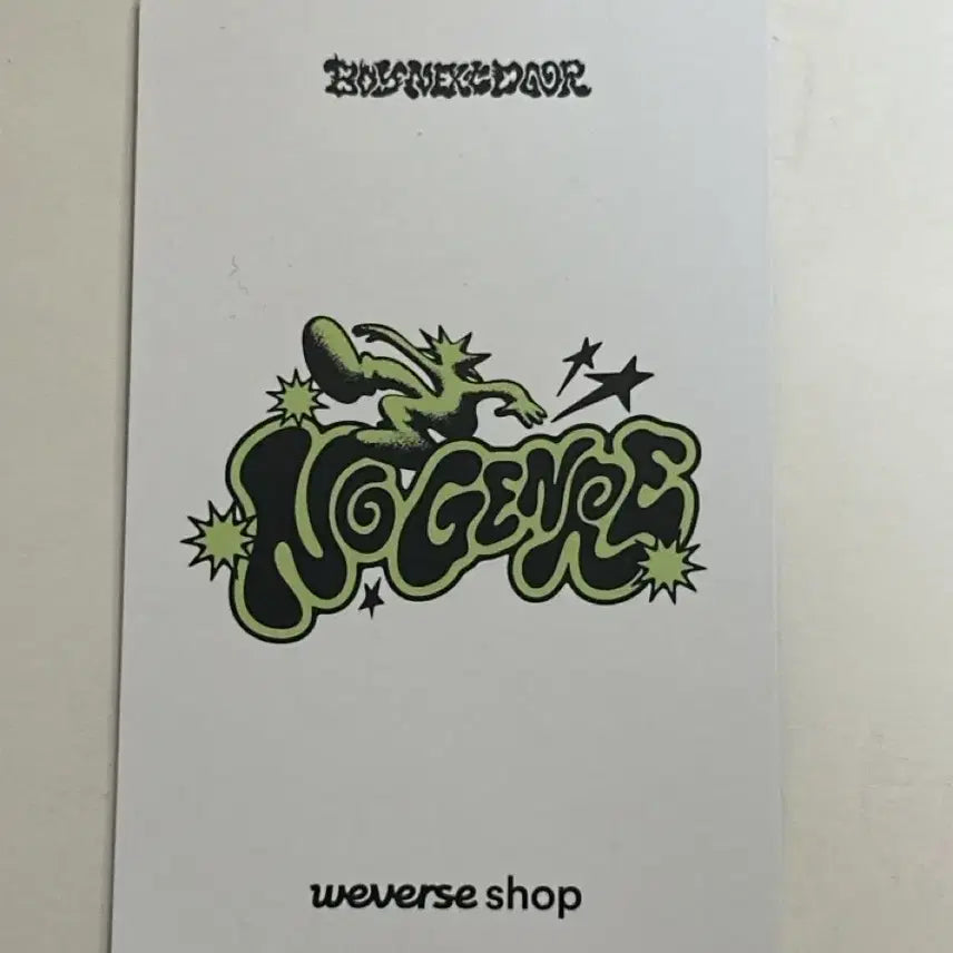 [BUNJANG] BOYNEXTDOOR Myung Jae Hyun NO GENRE Weverse Shop Photocard / 보이넥스트도어 보넥도 명재현 노장르 위버스샵 포카