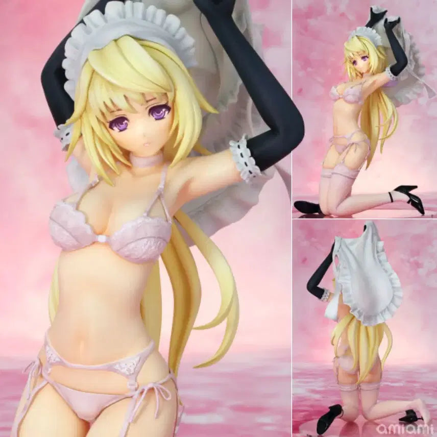 [BUNJANG] Infinite Stratos Charlotte Dunois Maid Figure / 인피니트 스트라토스 샤를로트 고전 미소녀 피규어 메이드