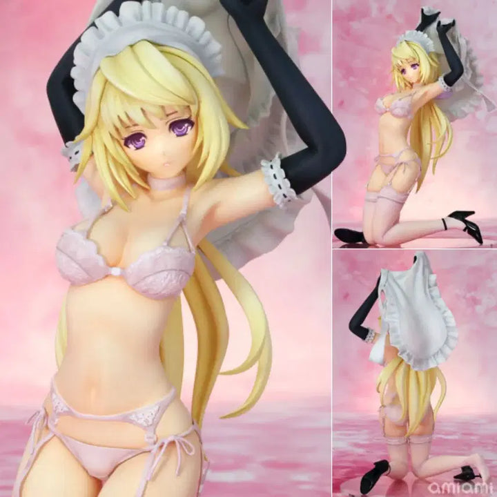 [BUNJANG] Infinite Stratos Charlotte Dunois Maid Figure / 인피니트 스트라토스 샤를로트 고전 미소녀 피규어 메이드