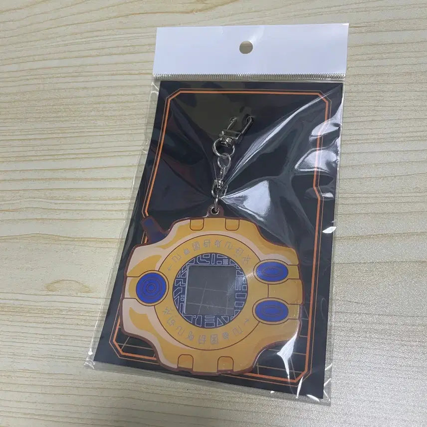 [BUNJANG] Digimon Digivice Acrylic Keyring / Photo Holder (Tai &amp; Agumon) / 디지몬 디지바이스 아크릴 키링 증사홀더 태일 아구몬