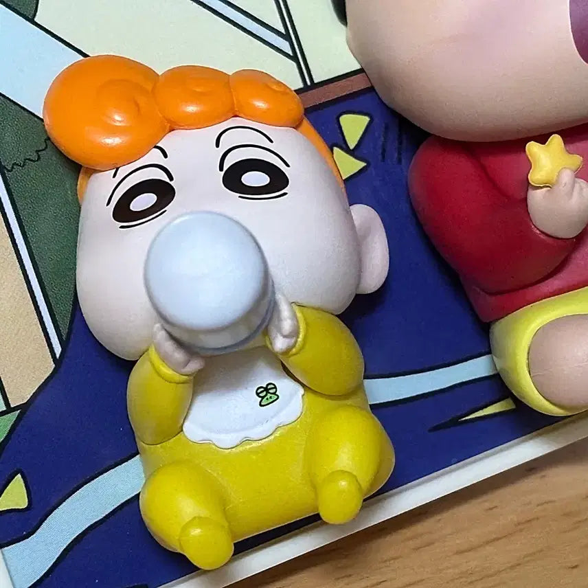 [BUNJANG] Crayon Shin-chan Magnet Frame Figure / 짱구 마그넷 액자 피규어
