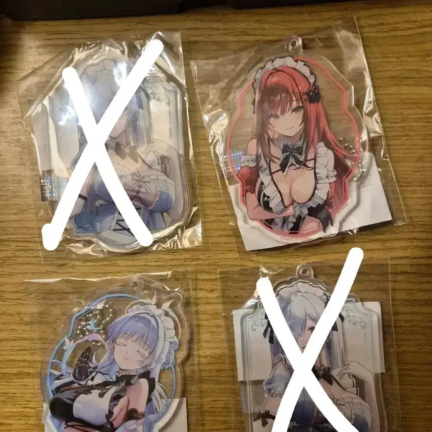 [BUNJANG] Niki x Gallery 3rd Collaboration Acrylic Keyring Nayuta / 니케 and gallery 3차 콜라보 아크릴 키링 나유타 라피레드후드
