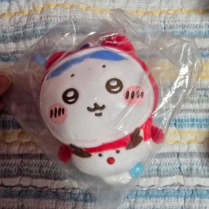 [BUNJANG] Chiikawa Hachiware Mascot Plush / 치이카와 세븐쿠지 하치와레 마스코트