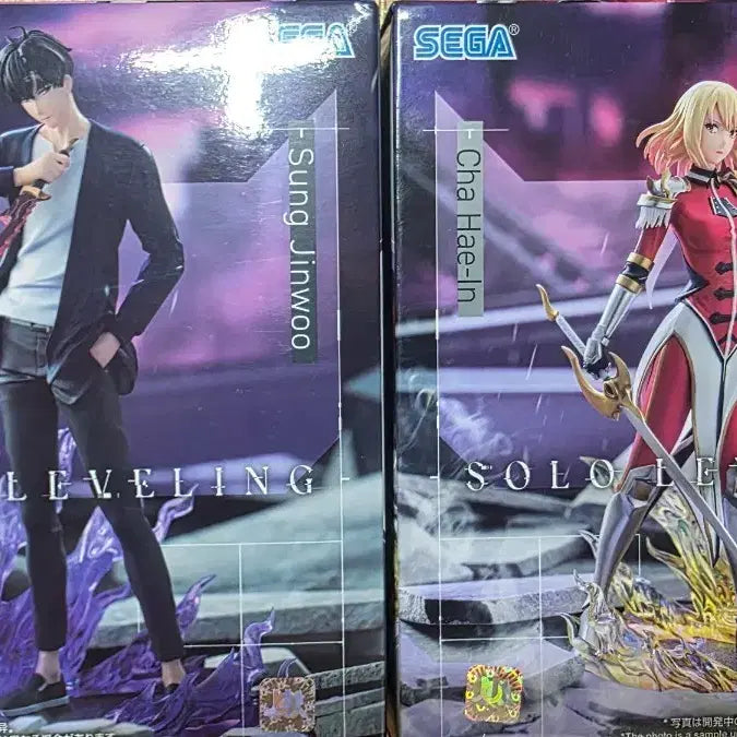 [BUNJANG] Solo Leveling Sung Jinwoo / Cha Haein Figure Set / 나혼렙 솔로레벨링 성진우/차해인 피규어