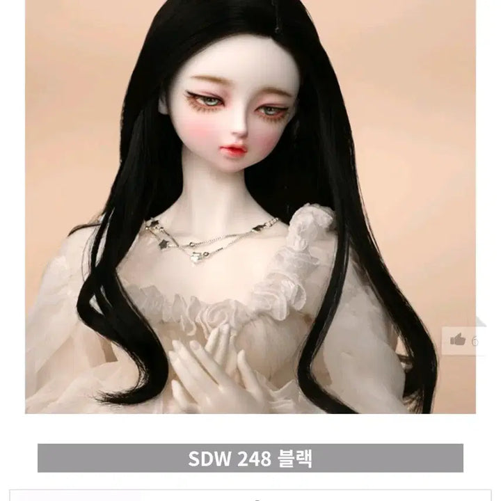 [BUNJANG] Roots 8-9 inch Vintage Blue Black Doll Wig Bundle / 루츠 sdw 214, 248 8-9인치 구관 가발 블랙 빈티지 블루 일괄