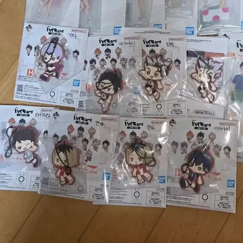 [BUNJANG] Haikyuu!! Kuji Acrylic Stands &amp; Straps Bundle / 하이큐 쿠지 하위상 처분